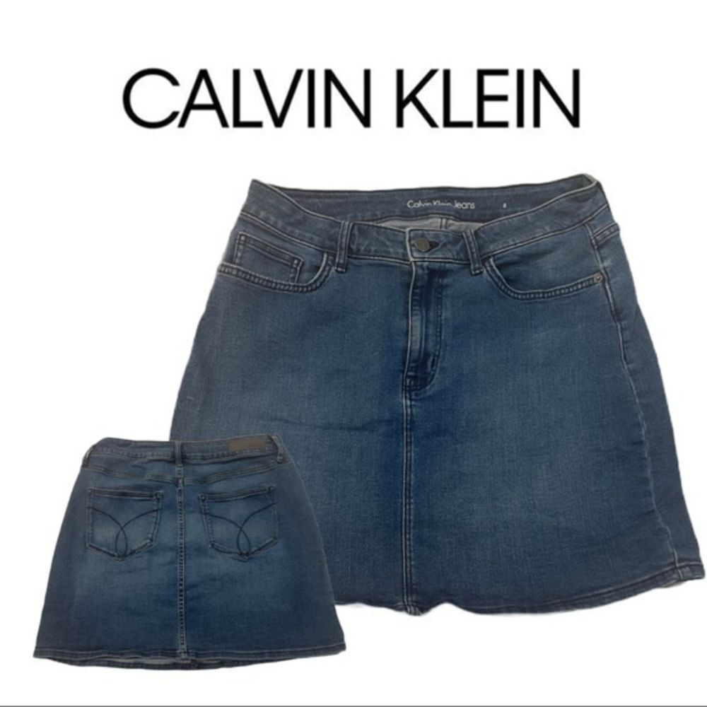 Calvin Klein Denim Skirt‎